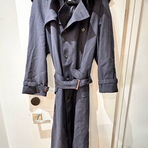 Ralph Lauren Unisex navy Trench Coat